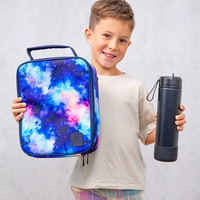 MontiiCo Large Insulated Lunch Bag Starlight