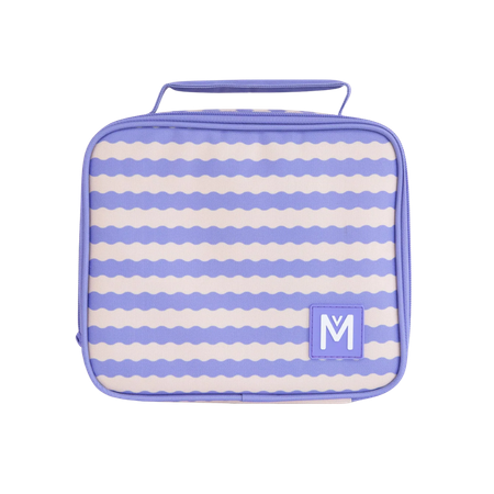 MontiiCo Medium Insulated Lunch Bag Ripple Cloud