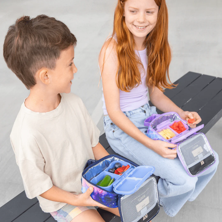MontiiCo Mini Insulated Lunch Bag (With Clip) Starlight