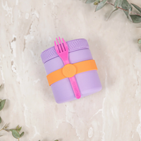 MontiiCo Out & About Cutlery Set Blush