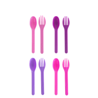 MontiiCo Out & About Cutlery Set Blush
