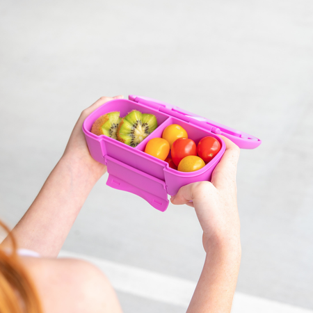 MontiiCo Snack Lunch Box Fuchsia