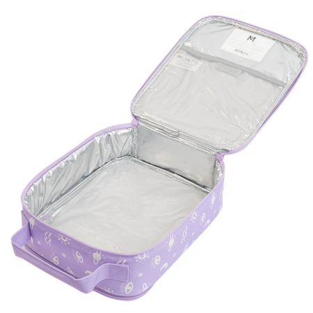 MontiiCo Large Insulated Lunch Bag Cosmic Bloom
