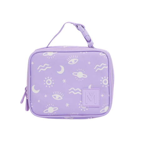 MontiiCo Mini Insulated Lunch Bag (With Clip) Cosmic Bloom