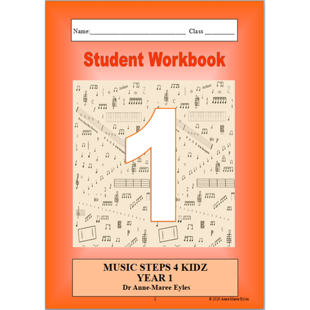 Music Steps 4 Kidz Student Workbook 1