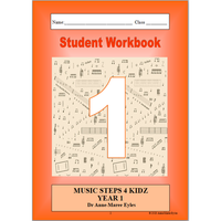 Music Steps 4 Kidz Student Workbook 1