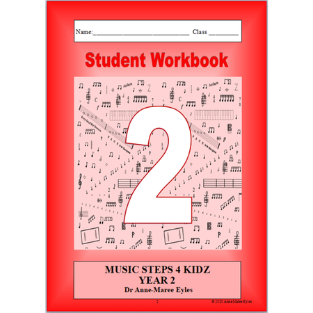 Music Steps 4 Kidz Student Workbook 2