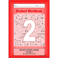 Music Steps 4 Kidz Student Workbook 2