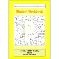 Music Steps 4 Kidz Student Workbook Prep