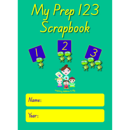 My Prep 123 Scrapbook Teal