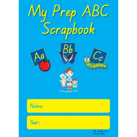 My Prep ABC Scrapbook Aqua