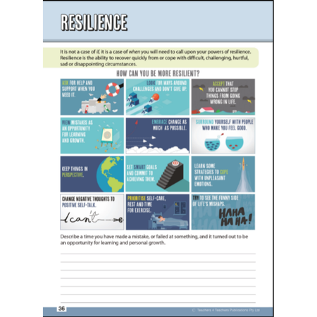 My Wellbeing Journal High School Years 11-12