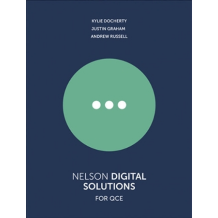 Nelson Digital Solutions for QCE Units 1&4 Student Book with 1 Access Code for 26 Months