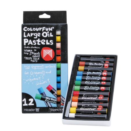 Oil Pastels Micador Large Pack 12