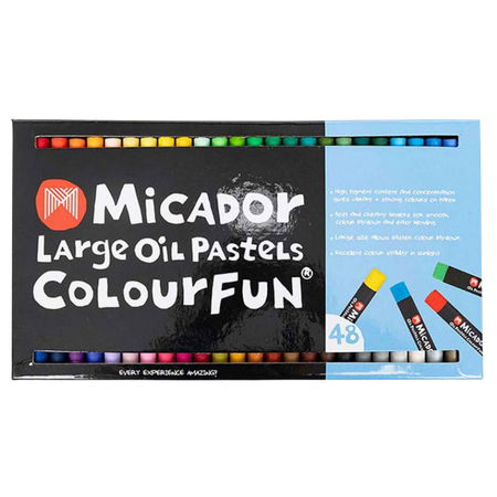 Oil Pastels Micador Large Pack 48