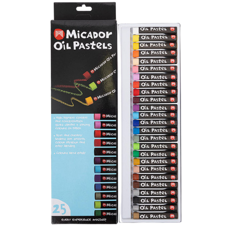 Oil Pastels Micador Standard Pack 25