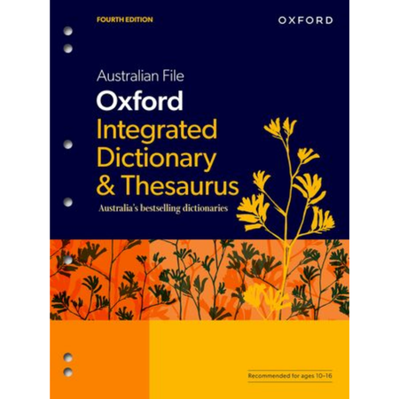 Oxford Australian Integrated School File Dictionary and Thesaurus 4E