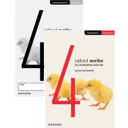 Oxford Maths Student and Assessment 3E Book 4 Value Pack