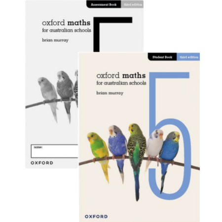 Oxford Maths Student and Assessment 3E Book 5 Value Pack
