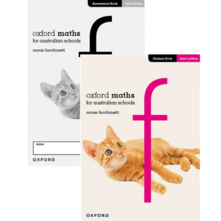 Oxford Maths Student and Assessment 3E Book F Value Pack