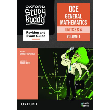 Oxford Study Buddy QCE General Mathematics Units 3&4 Revision and exam guide