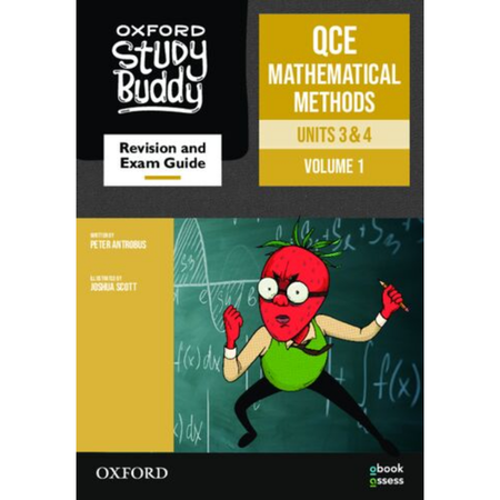 Oxford Study Buddy QCE Mathematical Methods Units 3&4 Revision and exam guide
