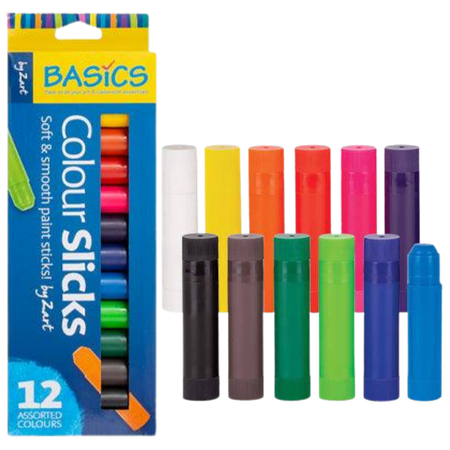 Paint Slicks Zart Asstd Pack of 12