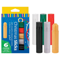 Paint Slicks Zart Christmas Pack of 6