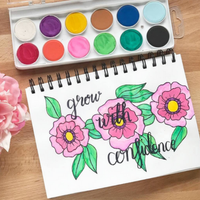 Paint Watercolour Micador Colourfun Palette 12