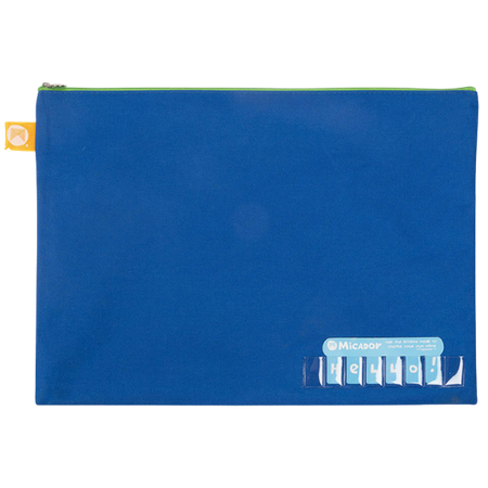 Pencil Case Micador Name 375x264mm Asstd Colours