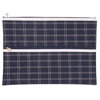 Pencil Case Micador Tartan Giant 375x265mm 2-Zip