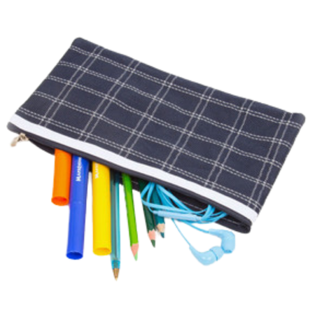 Pencil Case Micador Tartan Jumbo 34x17cm