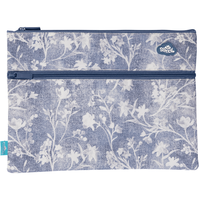 Pencil Case Spencil A4 Twin Zip Denim Daze