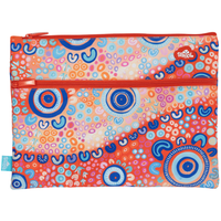 Pencil Case Spencil A4 Twin Zip Ngootypoorteen
