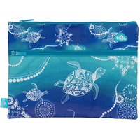 Pencil Case Spencil A4 Twin Zip Turtle of Life