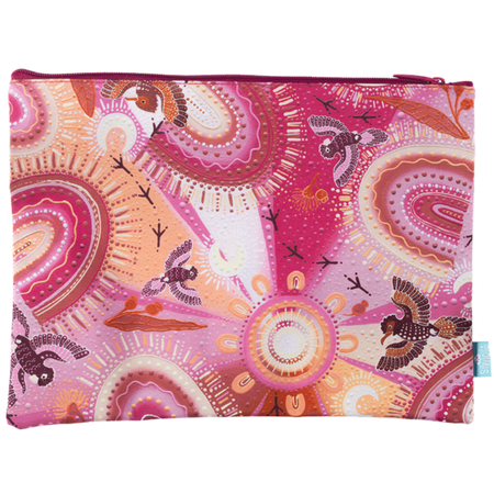 Pencil Case Spencil A4 Twin Zip Yarrawala