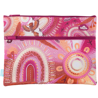 Pencil Case Spencil A4 Twin Zip Yarrawala