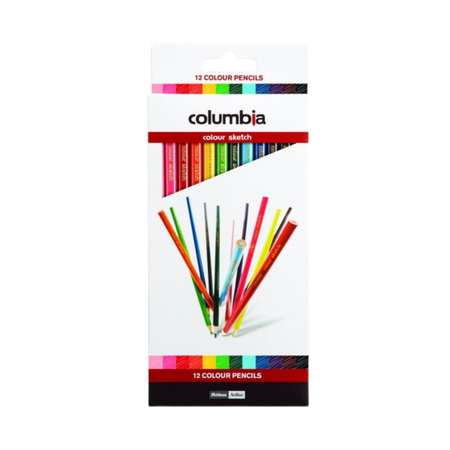 Pencil Coloured Columbia Coloursketch Pack 12