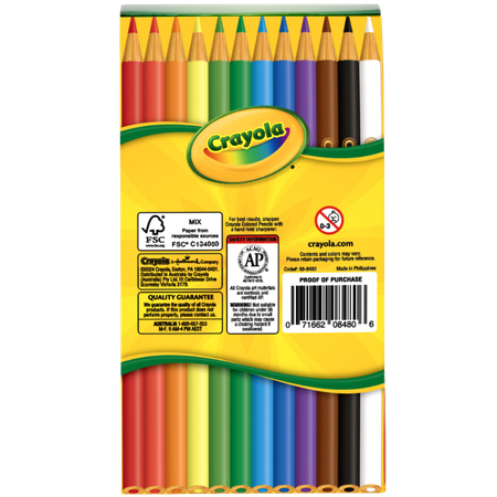 Pencil Coloured Crayola Share Pack 48