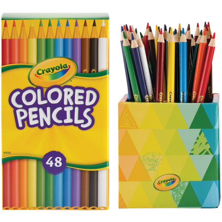 Pencil Coloured Crayola Share Pack 48