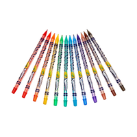 Pencil Coloured Crayola Twistable Pack 12
