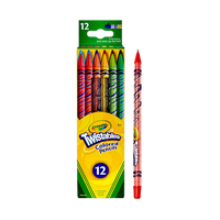 Pencil Coloured Crayola Twistable Pack 12