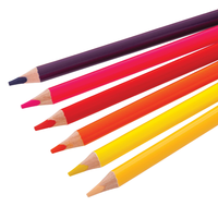 Pencil Coloured Creatistics Jumbo Triangular Coloured Box of 144