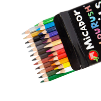 Pencil Coloured Micador FSC Colourush Pack 24