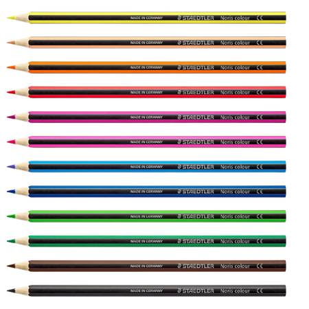 Pencil Coloured Staedtler Noris 185 Wopex Cup 108