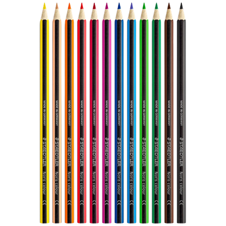Pencil Coloured Staedtler Noris 185 Wopex Pack 12
