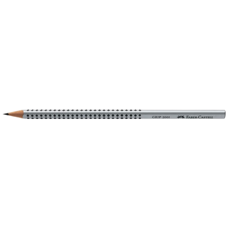 Pencil Lead Faber Dot Grip Triangular Silver HB ea