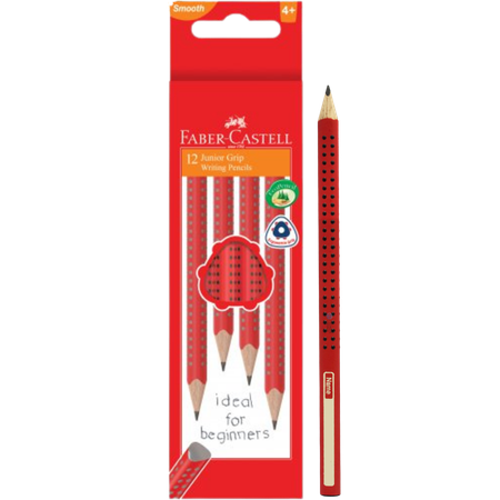 Pencil Lead Faber Junior Triangular Dot Grip Box 12