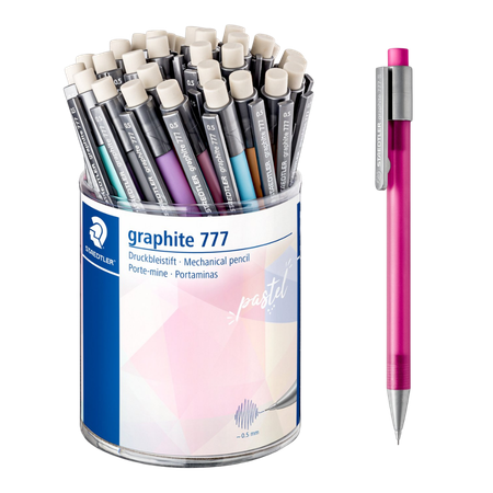 Pencil Mechanical Staedtler 777 0.5mm Asstd Colours