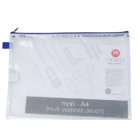 Pouch Micador Mesh Plastic A4 (345x250mm)